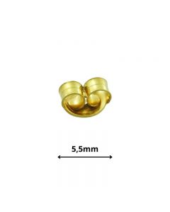 średnica- 5,5mm /zapięcie OKRĄGŁE strandard-ZŁOCONE