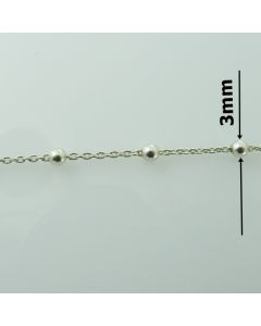 Łańcuch srebrny M/ELE-4/AG z metra