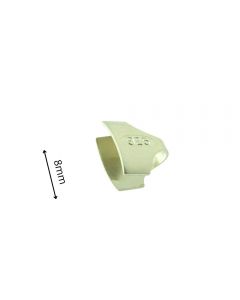 szerokość 8 mm /Zakończenie Ag925 do LUTOWANIA typ FBR