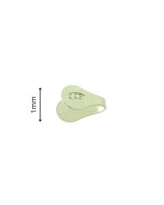szerokość 1mm /Zakończenie Ag925 do LUTOWANIA typ FP
