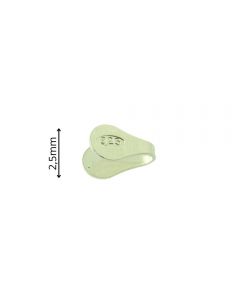 szerokość 2 mm /Zakończenie Ag925 do LUTOWANIA typ FP