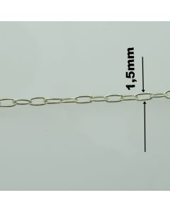 Łańcuch srebrny  M/FR035/AG z metra-ANKER