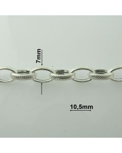 Łańcuch srebrny M/HOLL-10/AG z metra