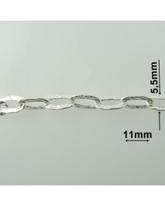 Łańcuch srebrny M/HOLL-17/AG z metra