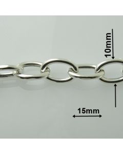 Łańcuch srebrny M/HOLL-5/AG z metra