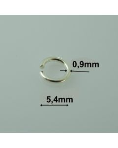  Kółko srebrne DO LUTOWANIA-średnica 5,4mm