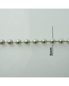 Łańcuch srebrny M/CP500/AG z metra-KULKA