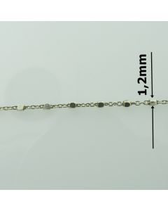Łańcuch srebrny  M/ELE-6/AG z metra