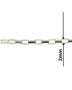 Łańcuch srebrny M/BOX-1/AG z metra
