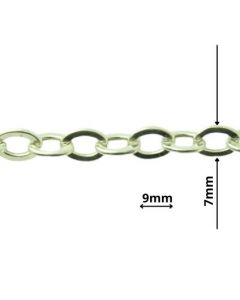 Łańcuch srebrny M/HOLL-2/AG z metra