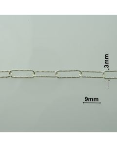 Łańcuch srebrny M/MOTIF-9/AG z metra