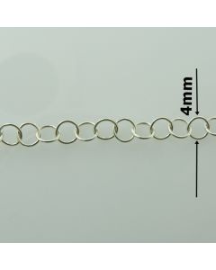 Łańcuch srebrny M/R111/AG z metra-ROLO